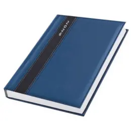 A5 Satin Diary - 2026 Blue Closed